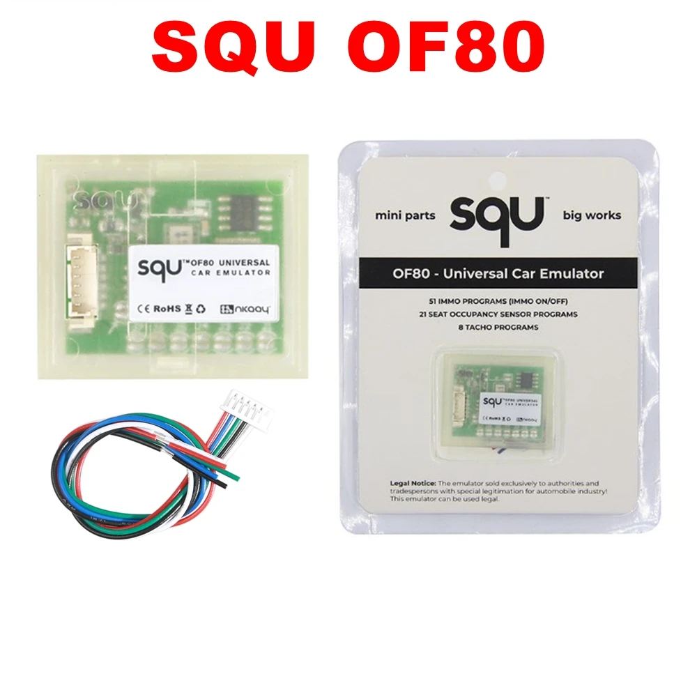 

Универсальный эмулятор SQU OF68 SQU OF80 V96 Программы IMMO для датчика присутствия сиденья Тахопрограммы Эмулятор SQU