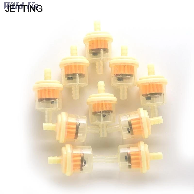 

10Pcs/lot Universal Petrol Gas Gasoline Liquid Fuel Filter for Scooter Motorcycle Motorbike Motor Car Dirt Pocket Bike Wholesale
