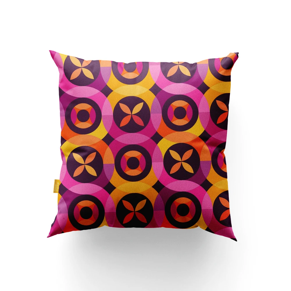 

50 * 145cm African Style Checkered Stripes Print Polyster Cotton Fabric for DIY Pillow Quilt Crafting Materials