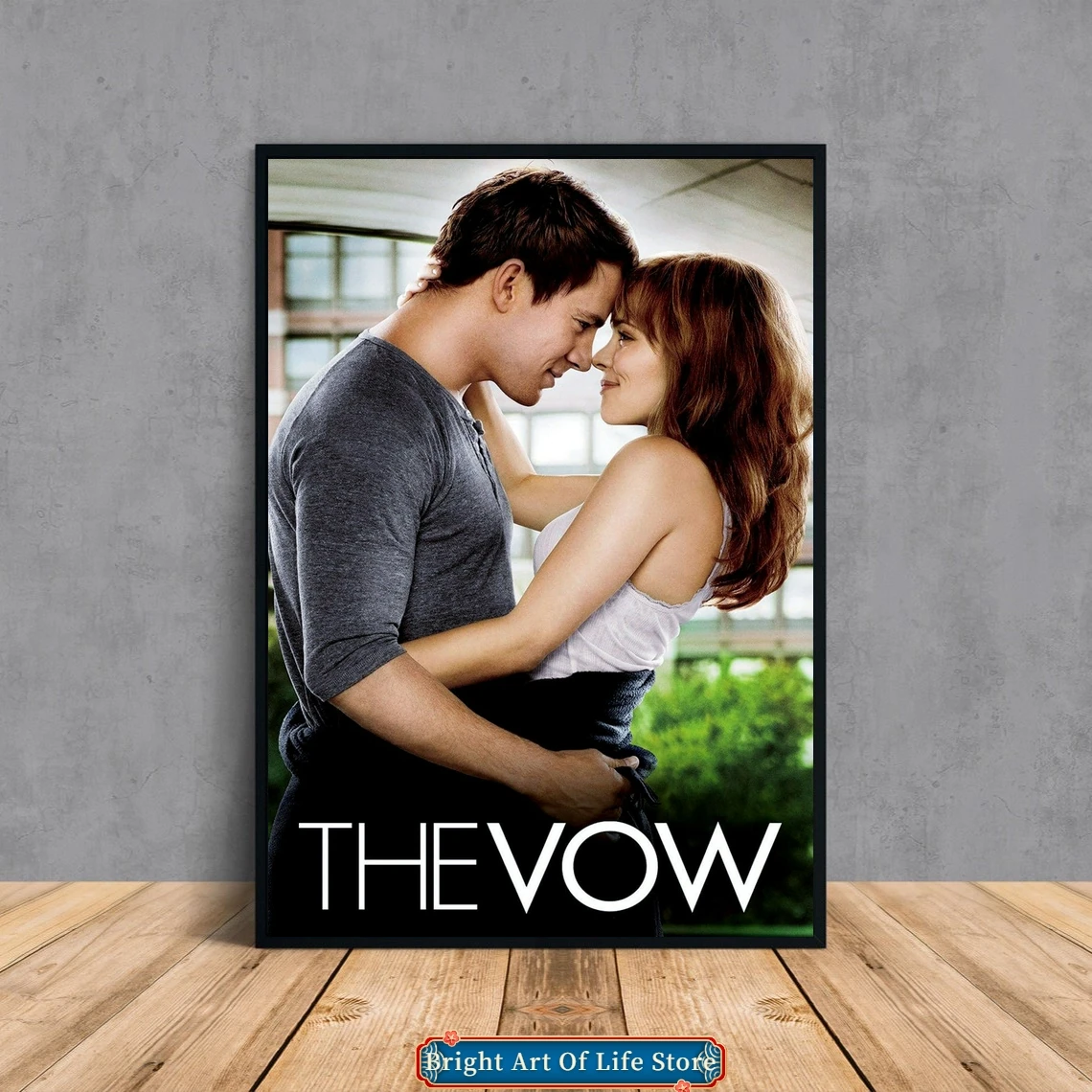 

The Vow (2012) Classic Movie Poster Star Cover Photo Canvas Print Apartment Home Decor Wall Painting (Unframed)