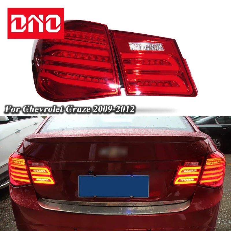 

DNO Car LED Taillight For Chevrolet Cruze 2009 2010 2011 2012 12V Rear Running Lamp Brake Reverse Turn Signal Taillamp
