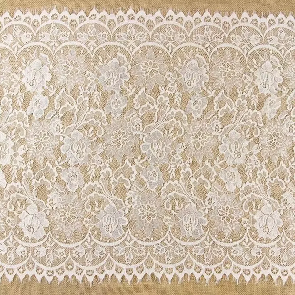 10 шт. 3 ярда романтическая сетка для ресниц мягкая кружевная ткань свадебное