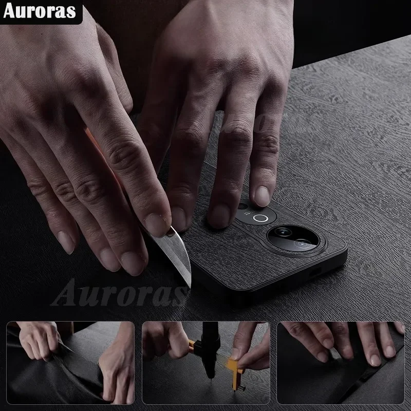 Кожаная задняя крышка для VIVO V40