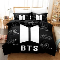 23 pieces bangtan butter bedding set 3d print single queen king duvet cover for kids bedroom bed quilt cover home decoration