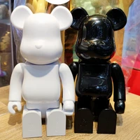 400 bearbrick 28cm abs figure trendy collection trend violent bears living room shop model decoration doll gift for child toys