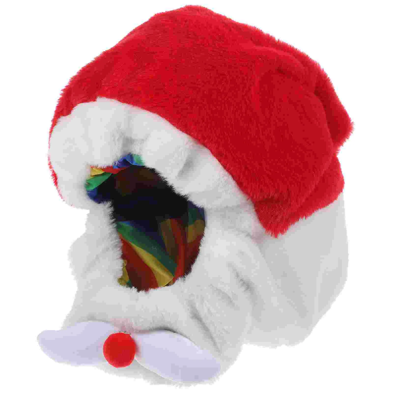 

Creative Portable Light Durable Motorbike Xmas Hat Xmas Cover for Men Women Adults