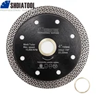 Алмазное лезвие SHDIATOOL, горячепрессованное сеточное турбо-стекло из гранита, мрамора, керамики, алмазной режущий диск, 1 шт., 44, 5679 дюйма