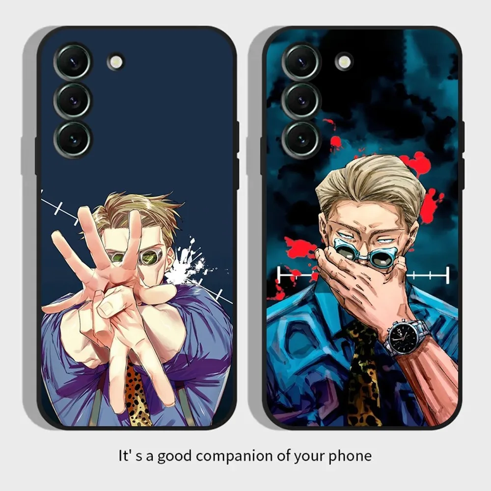 Чехол для телефона Kento Nanami J-JujutsuS K-KaisenS SamsungS24 S23 S22 S21 S20 Ultra Pro S10 S30Plus 20 Black Cover