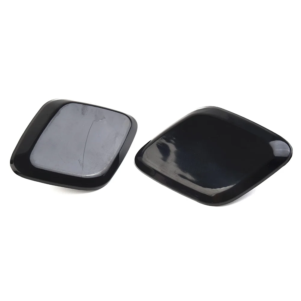 Автомобильный бампер L &amp R насадка для омывателя фар черная крышка Ford F\'ocus 2012-2014