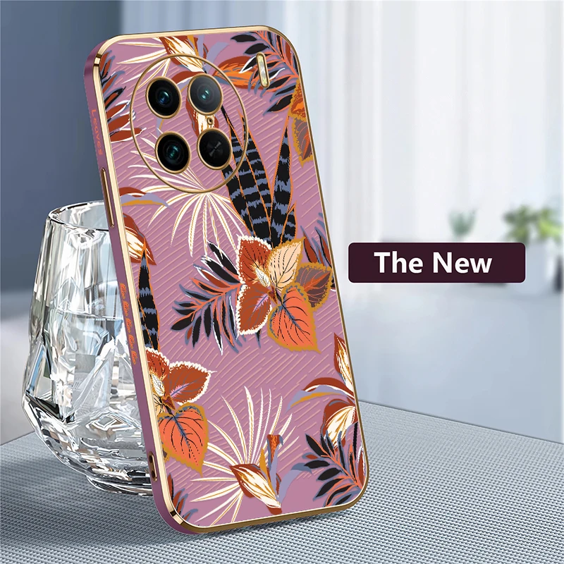 Чехол для телефона с цветочным узором Vivo U20 U10 U3X U3 U1 T1 Pro 5G Индия силиконовый