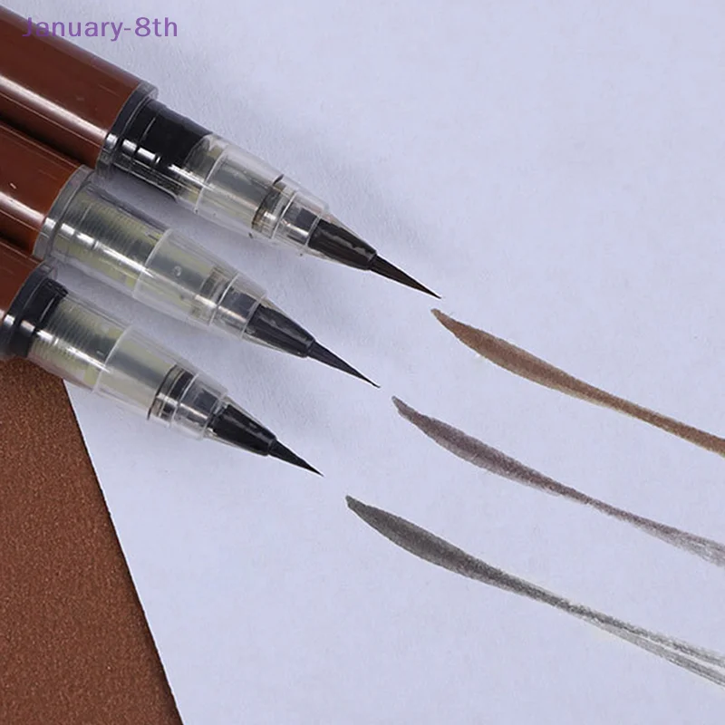 1 шт. ультратонкий карандаш для бровей тени лежащая подводка глаз из шелкопряда