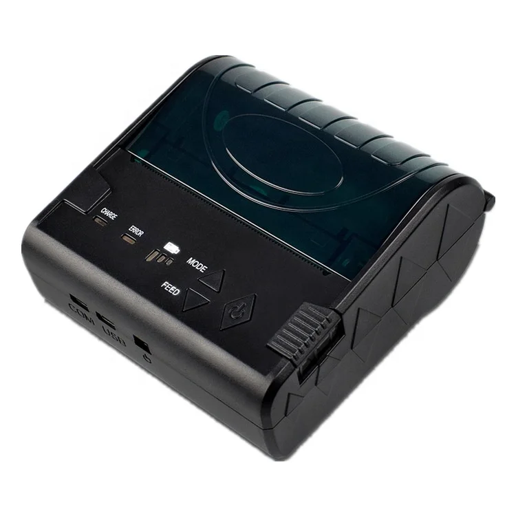 

USB/RS232 Interface POS 80mmm Portable Thermal Printer Receipt Printer With 1500mAh Battery