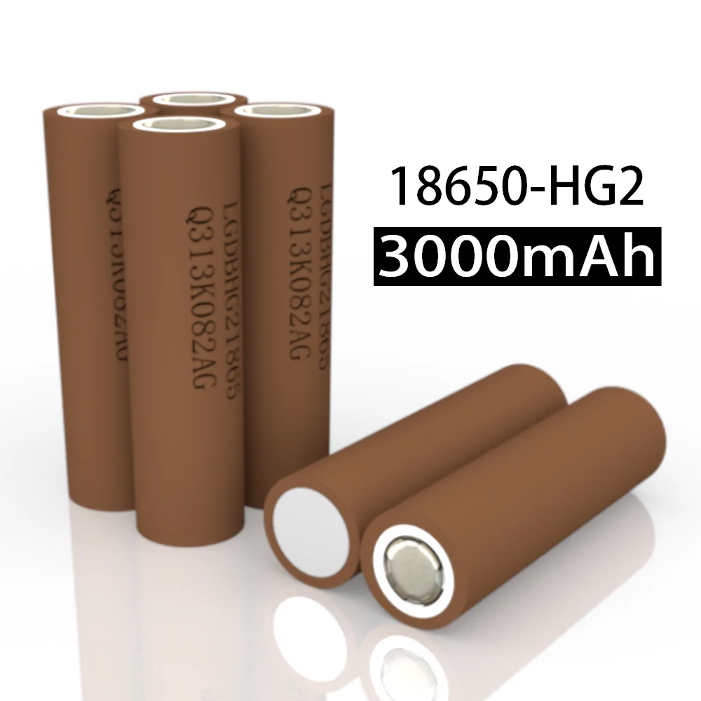 100% новая HG2 18650 3000 мАч 3 6 В хострем БПЛА Электронная укладка энтовоз 20 А 35 макс
