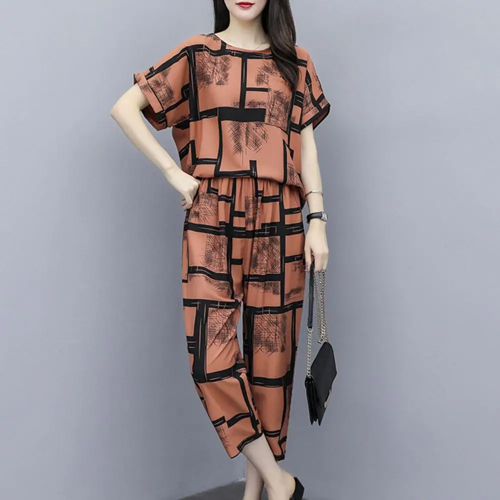 Женская летняя блузка и брюки 2 цвета 1 комплект