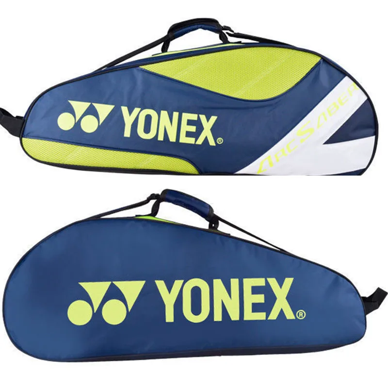 YONEX 2-3PCS Rackets Badminton Bag With Shoes Compartment Shuttlecock Men Women Racquet Sports Bag Badminton Accessories 200B