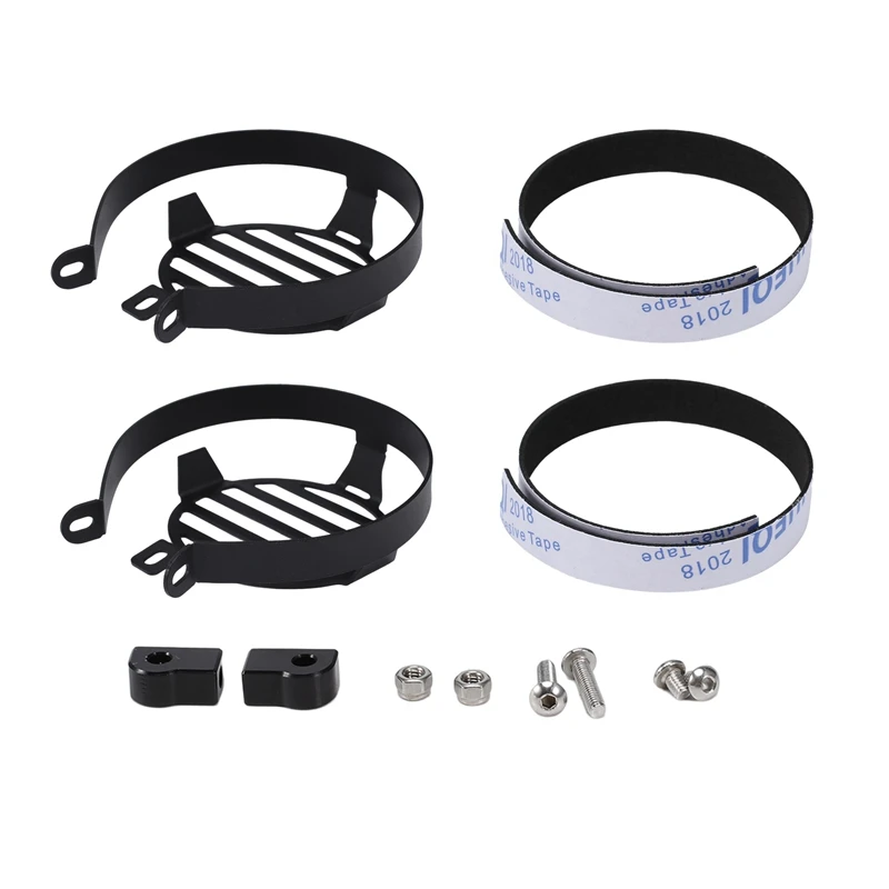 

2 Piece Motorcycle Fog Light Protector Guards Metal Foglight Lamp Cover For CFMOTO CF MOTO 800MT MT800 2021 2022