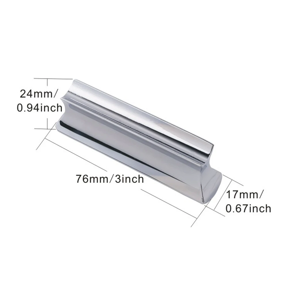 

Tonebar Guitar Slide 3 Inch Accessories Concave Gold Hawaiian Tone Silver