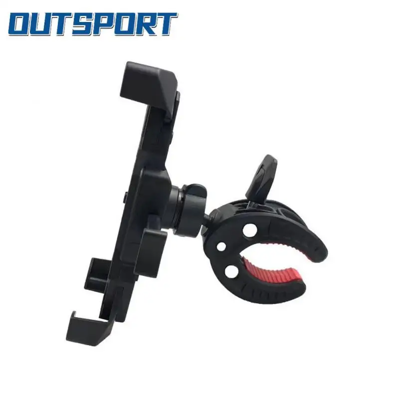 

Rotated 360 Degrees Horizontally Or Vertically Motorcycle Bracket Soft Anti-drop Bike Stand Glued Zipper Gravity Sensing Black