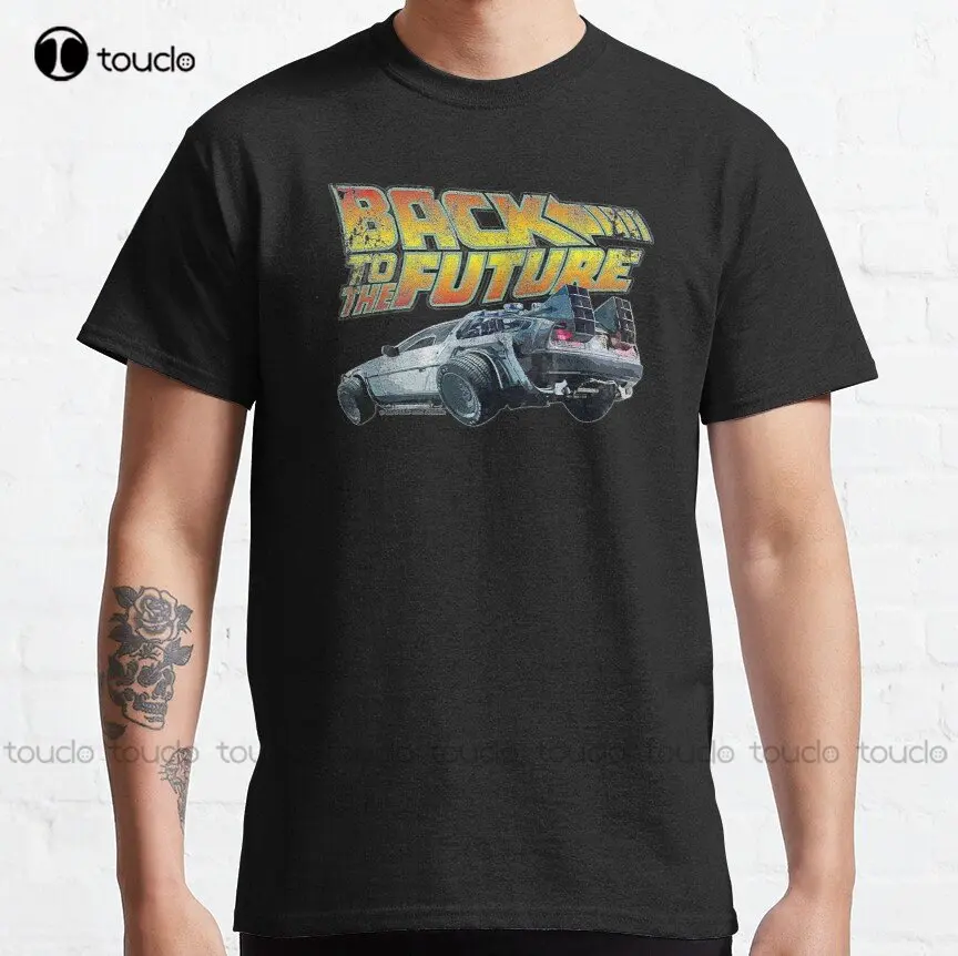 

Back To The Future Delorean Bttf Marty Mcfly 80S Movie Classic T-Shirt Cat Shirt Xs-5Xl Streetwear Unisex Christmas Gift