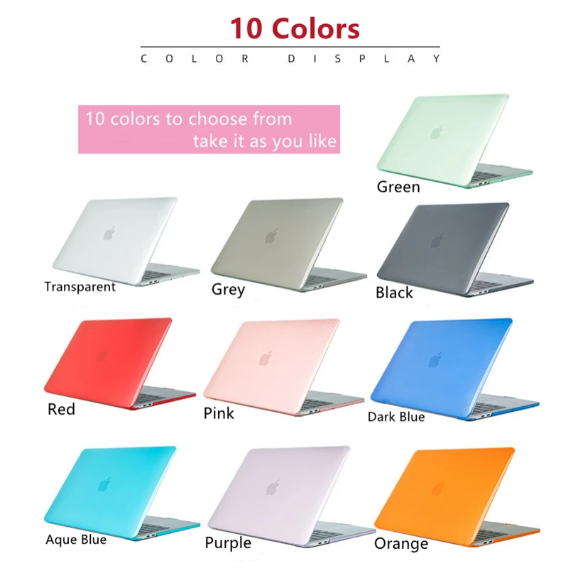 Прозрачный чехол для ноутбука Macbook Pro 15 4 13 3 тонкий защитный macbook air A1502 A1278 A2337 A1932 |