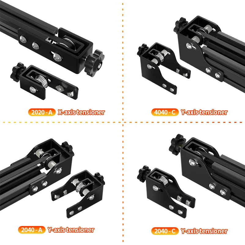 Детали для 3D принтера кронштейн крепления двигателя по оси Y/X и GT2 6 мм с