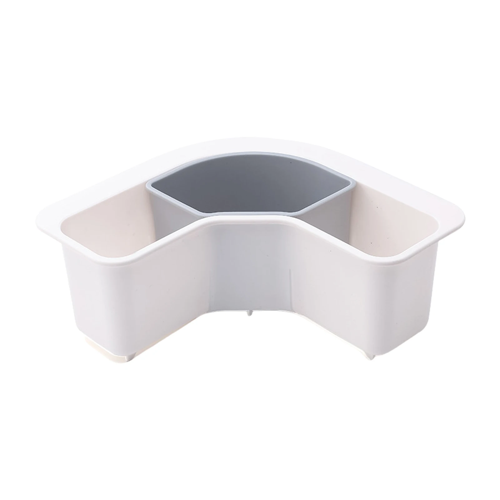 

Sink Strainer Basket Corner Sink Filter Drain Net Bag Kitchen Garbage Storage Rack For Food Waste Mesh Leftover With Suction Cup
