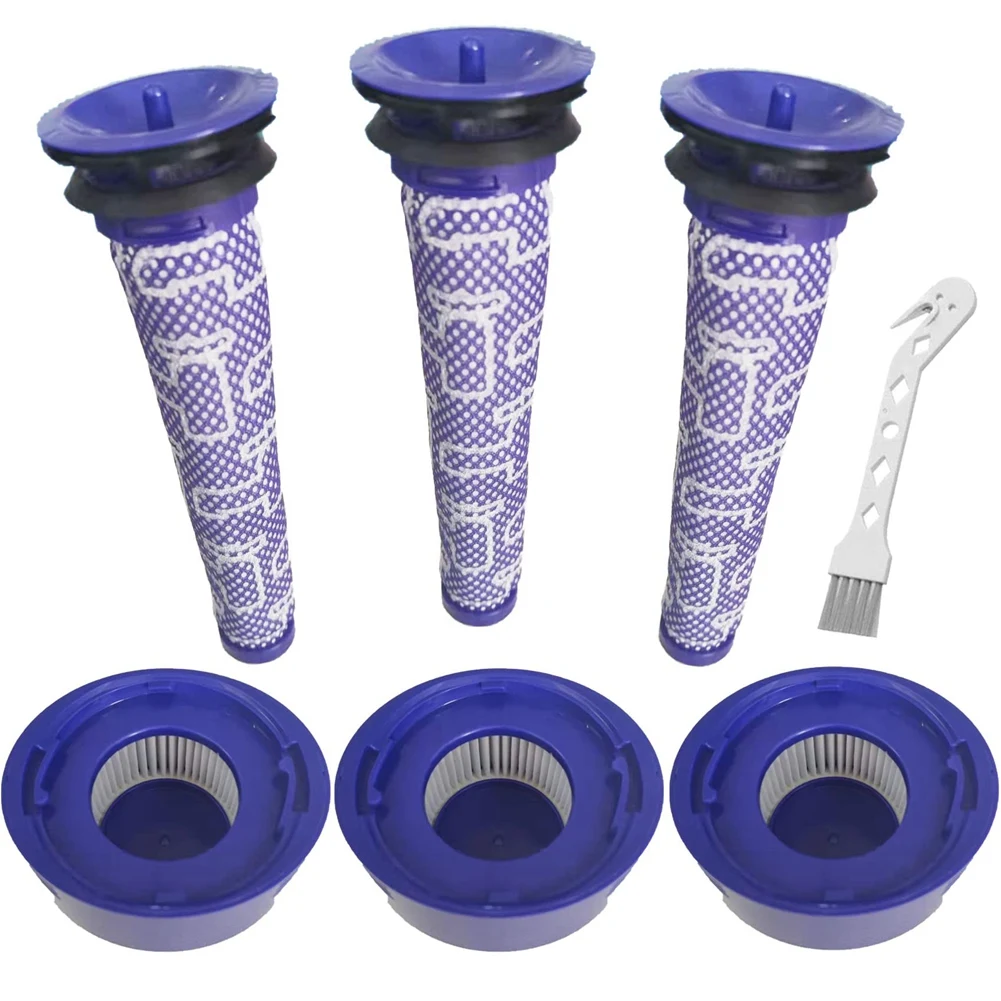 

6 шт., сменные фильтры для пылесоса Dyson V7, V8 Animal и Absolute
