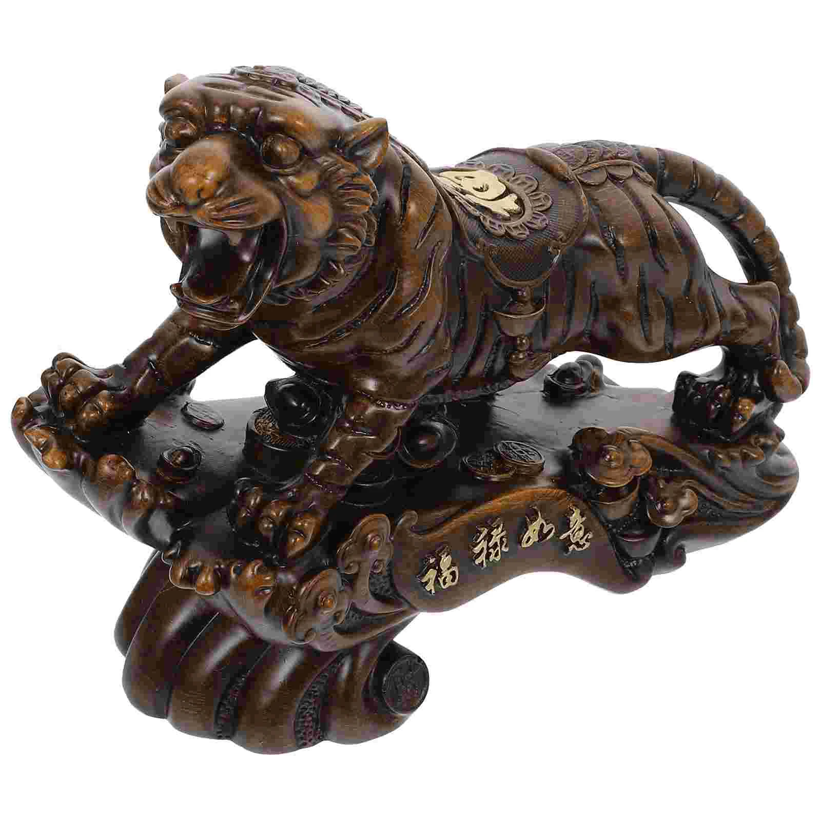 

Creative Resin Tiger Housewarming Gift Tiger Decor for Office and Home