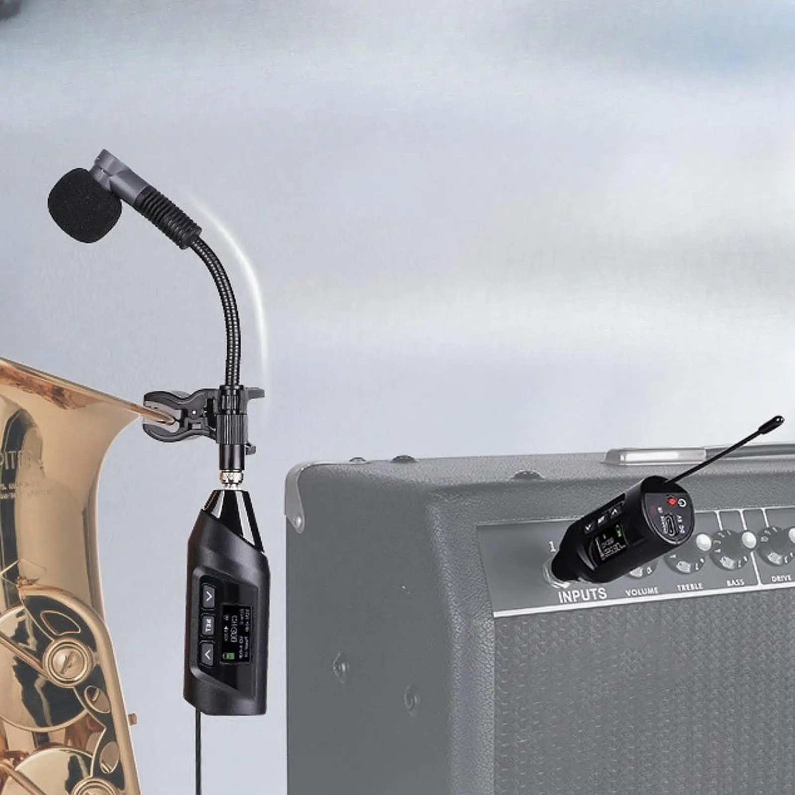 Беспроводной микрофон для саксофона TR15