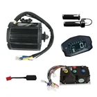 QS138 90H 4000W Mid-Drive BLDC Motor With 428 Sprocket And Sine Wave Controller For Electric Dirty Bike