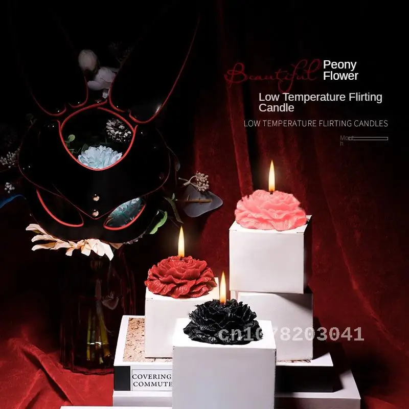 Розовые низкотемпературные свечи sm реквизит 48-градусный сексуальный соевый воск