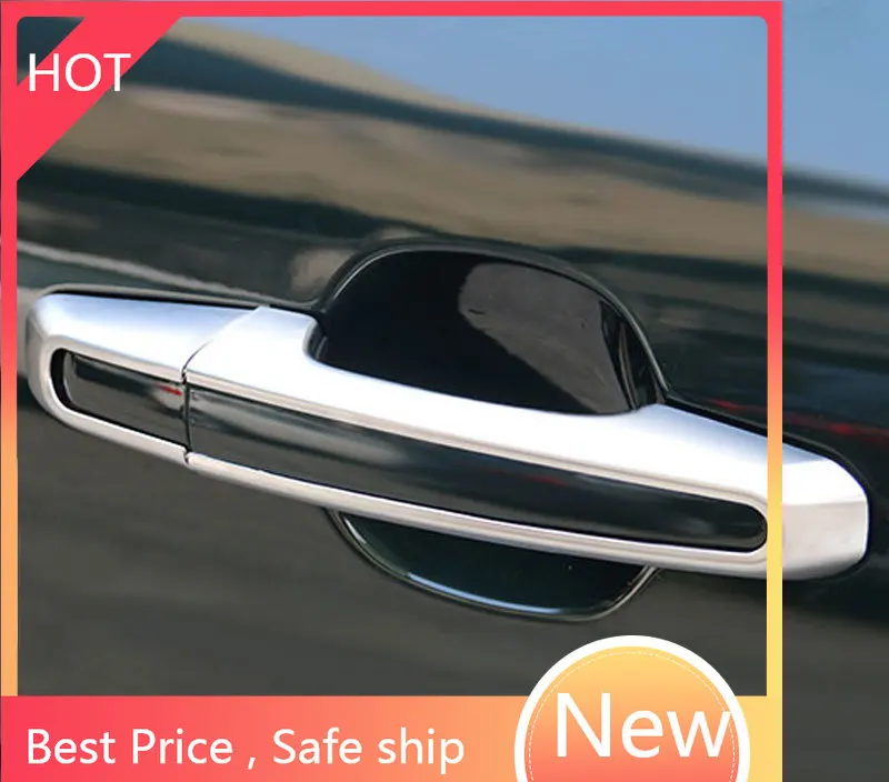 

Комплект из 8 предметов, накладки на дверную ручку из АБС-материала трех цветов для Jaguar XE X760 XF X260 F-Pace f pace X761