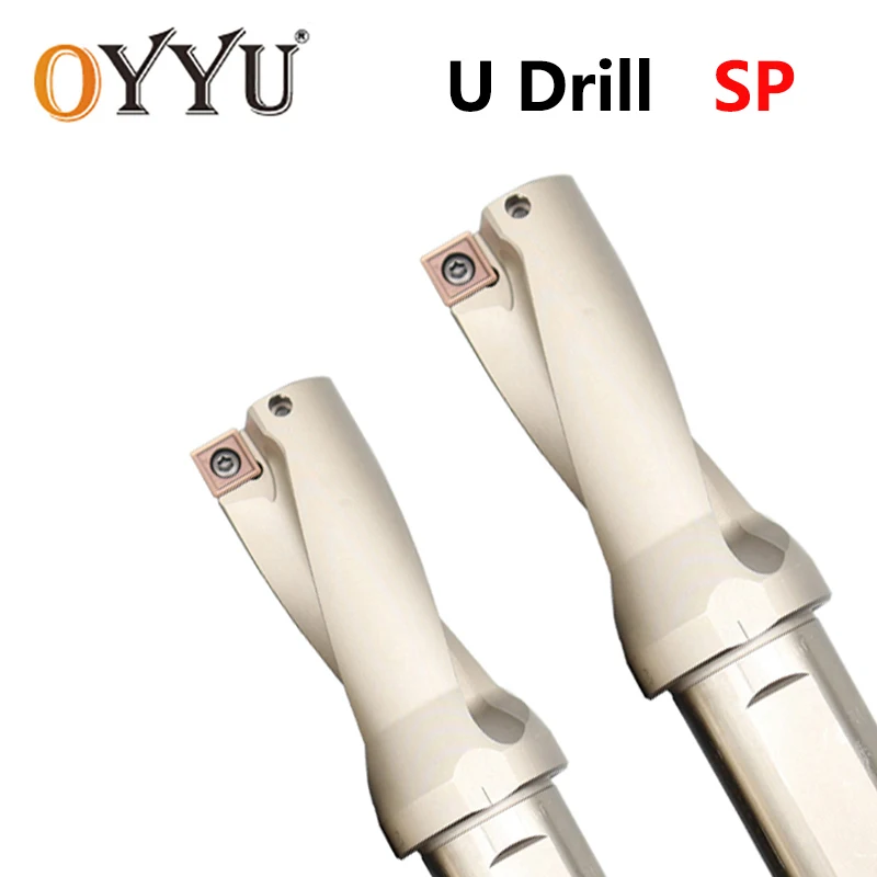 Сверла серии OYYU SP, вставки, сверла по металлу, глубина 15,5–45 мм, 2D, 3D, 4D, 5D, индексируемые U-сверлильные станки, токарные станки с ЧПУ для воды
