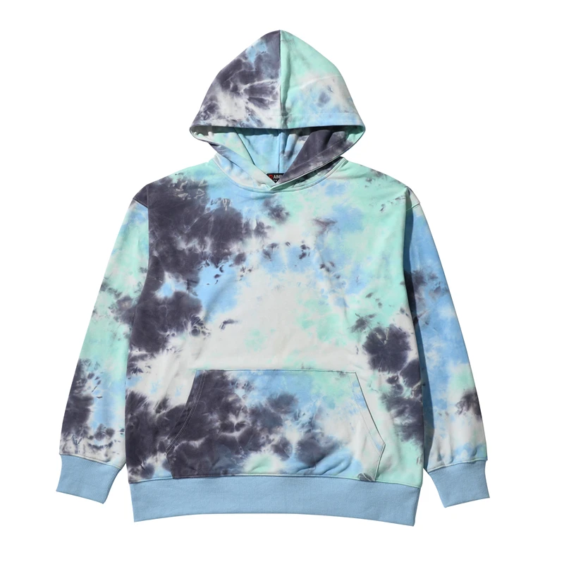 

Tie Dye Women Hoodie With Hat Oversize Retro Hip Hop Streetwear Long Sleeve Hood Ladies High Street Unisex Cotton RAINBOWWAVES