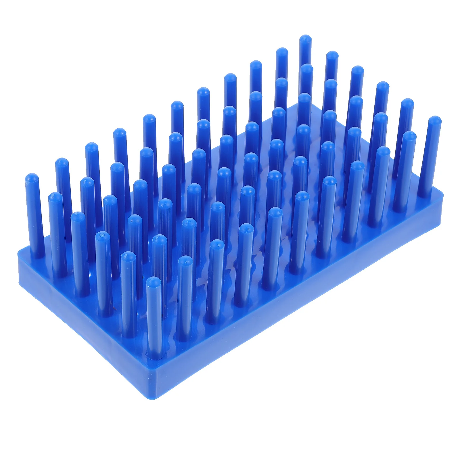 

Laboratory Tube Test Rack Baby Brackets Plate Drying Plastic Blue Stand