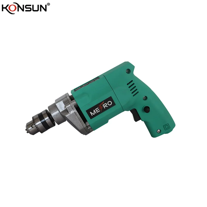 KONSUN 81201 горячая Распродажа OEM DIY 400 Вт 10 мм электрическая ручная дрель