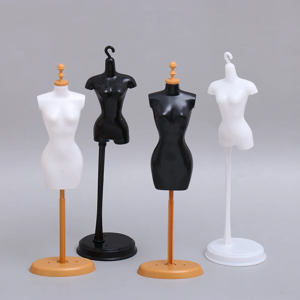 Display Holder Support For Barbie Doll Clothes Outfit Dress Mannequin Model Stand For Barbie Dollhouse 1/6 Dolls Accessories