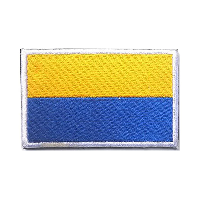 

Ukraine Embroidered Patch Iron on Patches on Clothes Tactical Military Patch Embroidery Flag Badge Clothing Sticker for Backpack