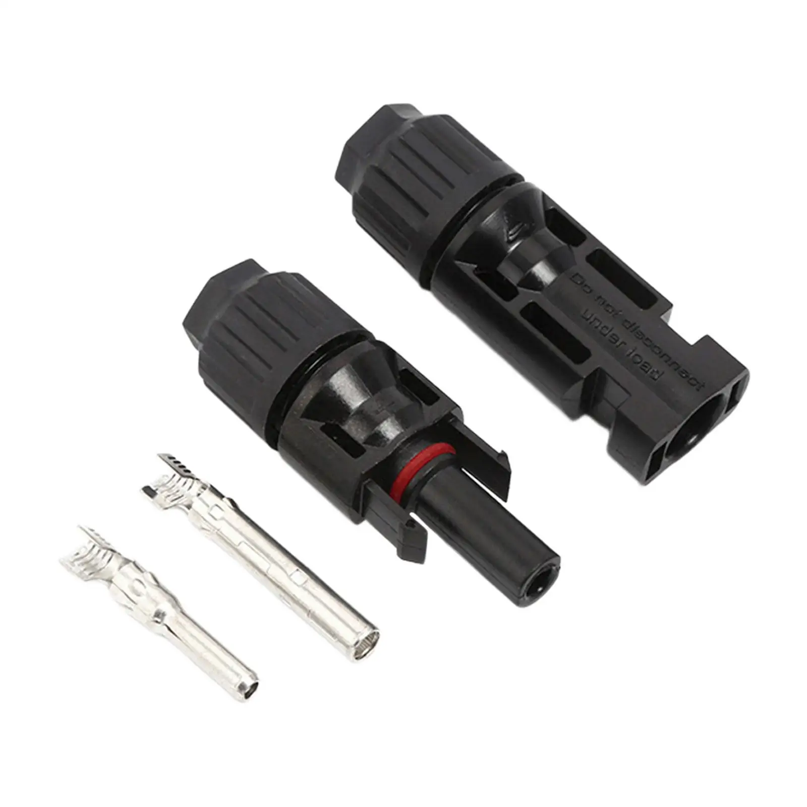 

2x Solar Connectors Durable IP67 30A for Solar Panel Cable Photovoltaic Connectors Pv Connector Solar Panel Cable Connectors