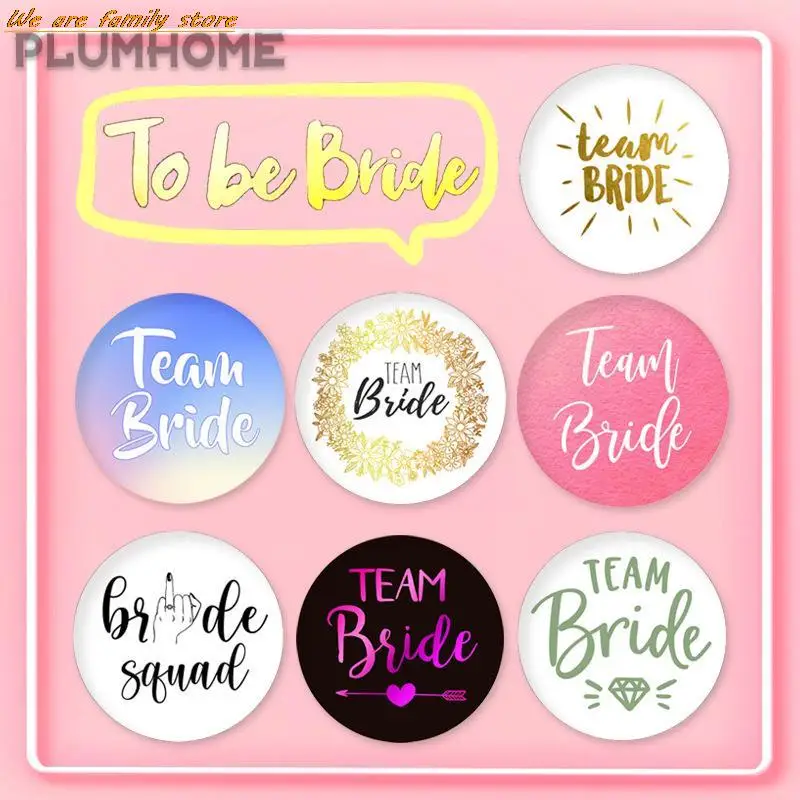 

Значок Свадебный для невесты, девичника, 2 шт.