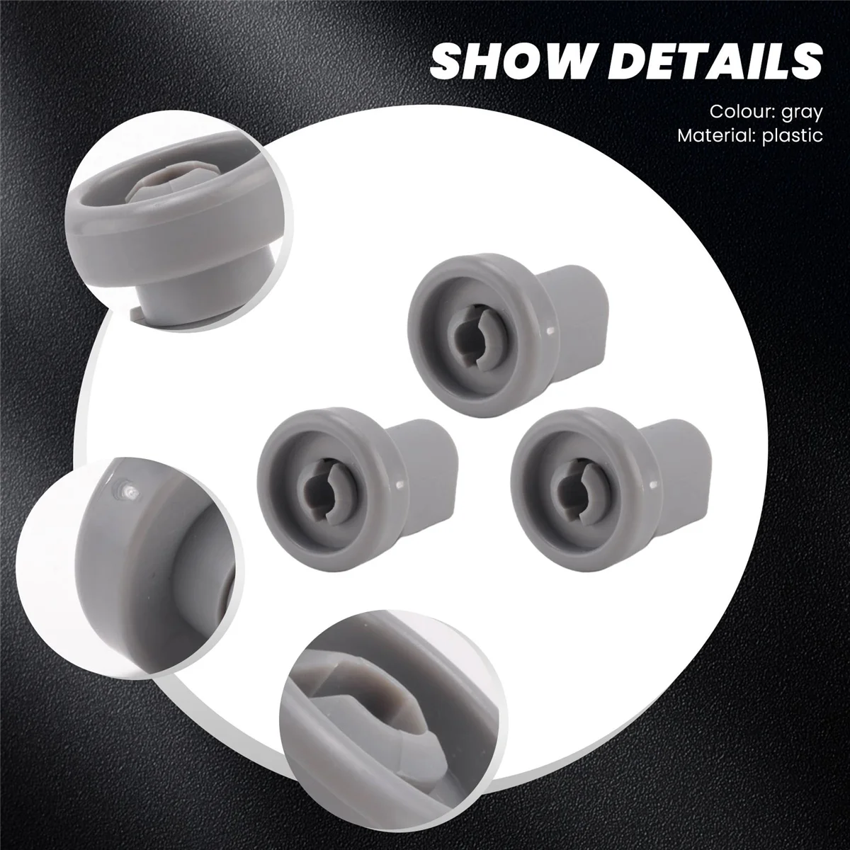 8 шт. колёса для мытья посуды