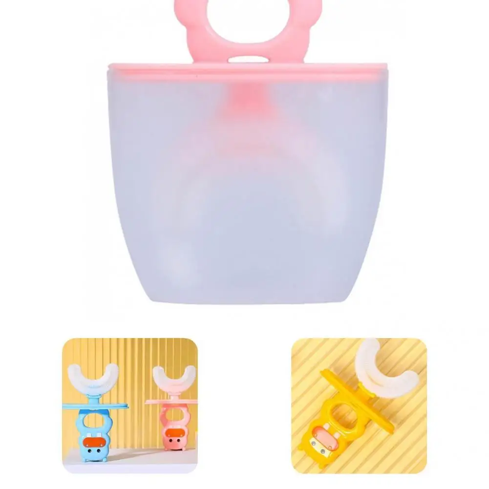 

Children Toothbrush Safe Children Toothbrush Teeth Cleaning Tool Portable 360 Degrees Cleaning Kids Toothbrush
