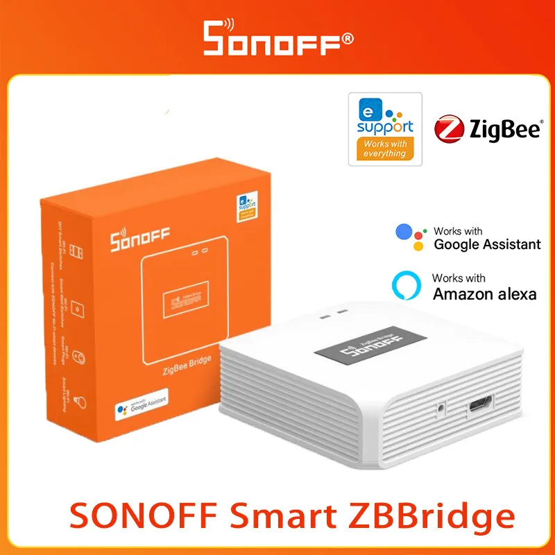 

SONOFF ZBBridge умный Zigbee мост Zigbee 3,0 EWeLink APP беспроводной пульт дистанционного управления Умный дом мост работа с Alexa Google Home