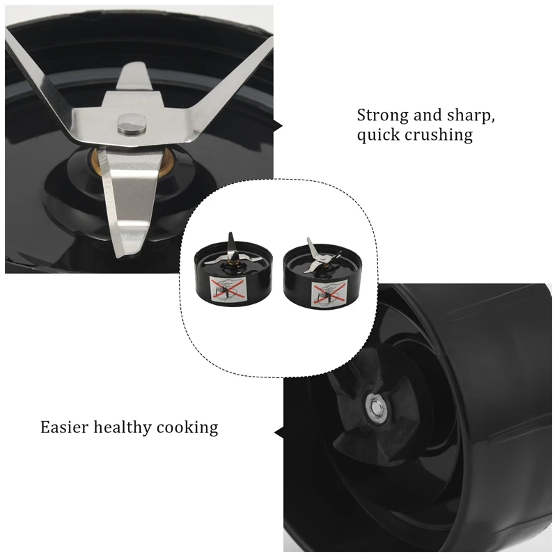 Набор из 2 запасных частей с перекрестными лезвиями совместимых оригинальным