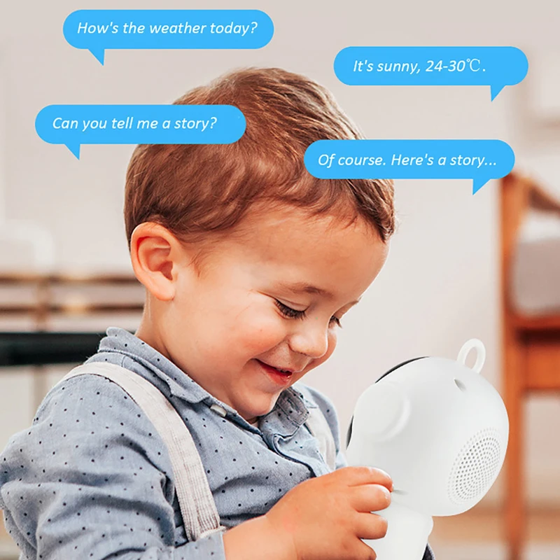 Интеллектуальный голосовой чат-робот с поддержкой 61 языка, Wi-Fi и Bluetooth, домашний компаньон для детей и взрослых, устройство для раннего развития (art.: 3920dc09dea42) - 3920dc09dea42
