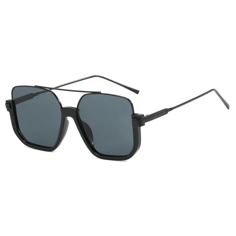 Женские винтажные солнцезащитные очки SHONEMES большие в полуоправе с защитой от