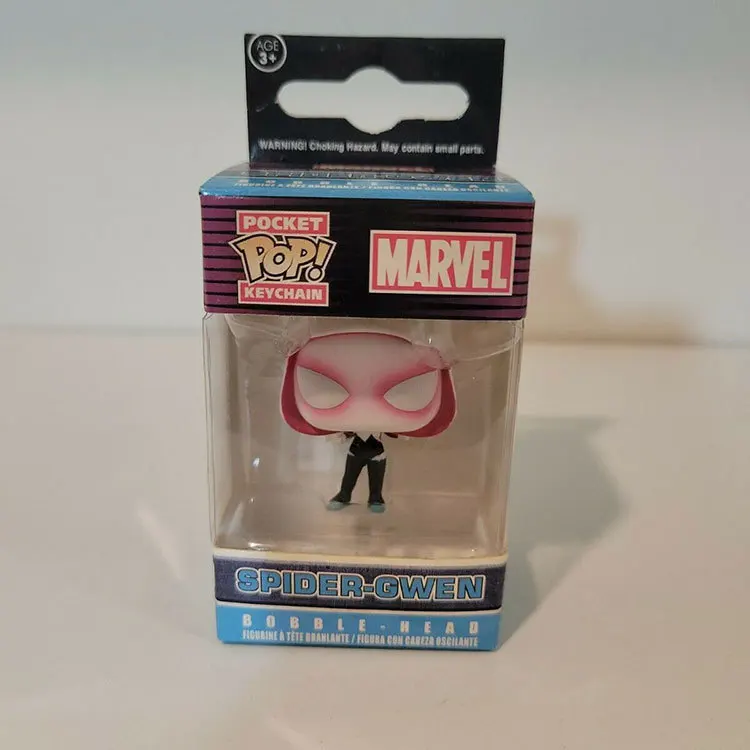 Новое поступление брелки FUNKO серии Человек-паук Gwen Капитан Америка экшн-фигурки