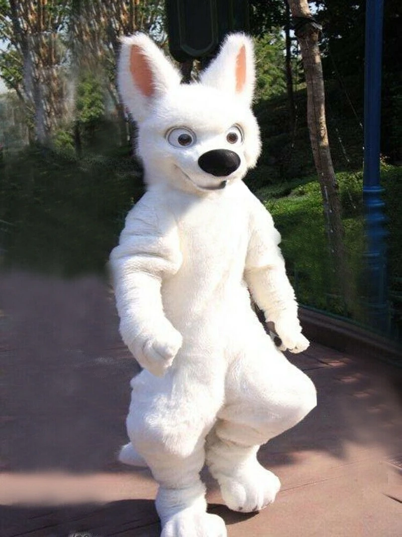 Меховой Костюм-талисман Husky Fox средней и длинной длины костюм для прогулок на