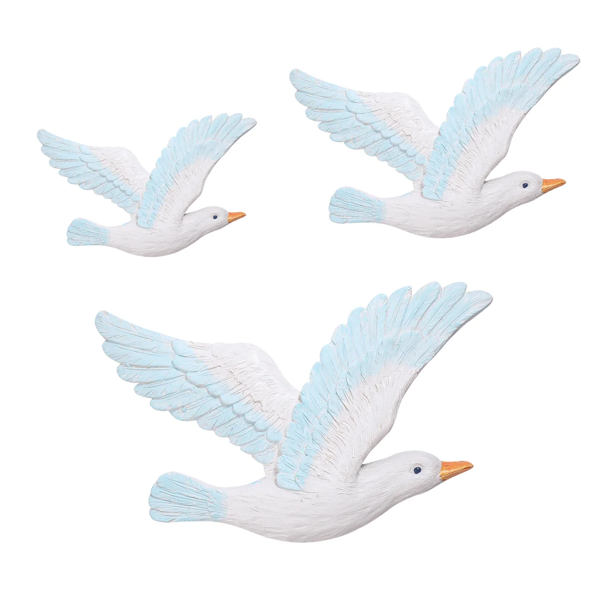 

3Pcs Mediterranean Ornaments Decorations Room Resin Ornaments Mediterranean Decoration Wall Hanging Decor Sculptures