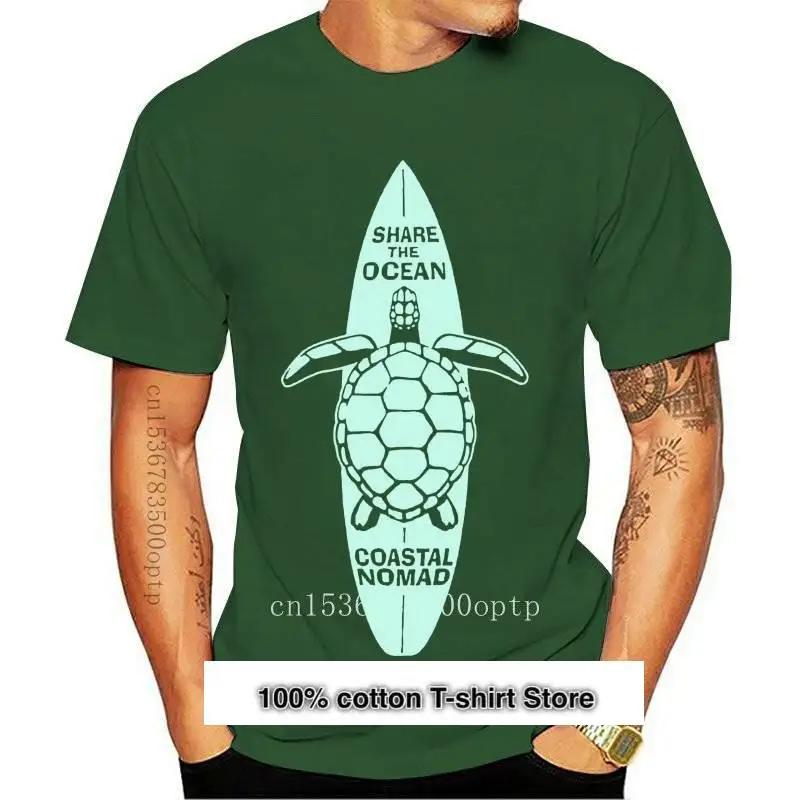 

Camiseta Nomad Coastal SUP, tabla de Paddle Surf, Share Ocean Sea Turtle, gris, novedad